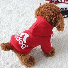 Load image into Gallery viewer, XS-9XL Adidog Pet Dog Clothes for Small Medium Big Large Dogs Cotton Hooded Sweatshirt Hot Selling Warm Two-Legged Pets Jacket
