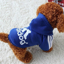 Load image into Gallery viewer, XS-9XL Adidog Pet Dog Clothes for Small Medium Big Large Dogs Cotton Hooded Sweatshirt Hot Selling Warm Two-Legged Pets Jacket
