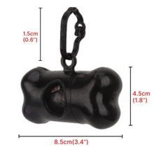 Load image into Gallery viewer, Waste Bag Dispenser for Dog Waste Carrier Green Black Pet Supply Accessory Dog Cat Small Tools Poop Bag Holder
