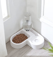 Load image into Gallery viewer, 2.2L Pet Dog Cat Automatic Feeder Bowl for Dogs Drinking Water 528ml Bottle Kitten Bowls Slow Food Feeding Container Supplies
