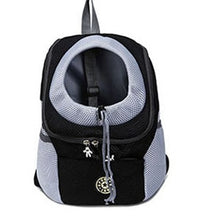 Load image into Gallery viewer, Out Double Shoulder Portable Travel Backpack Outdoor Pet Dog Carrier Bag Pet Dog Front Bag Mesh Backpack Head Pet Supplies
