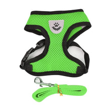 Load image into Gallery viewer, Pets Adjustable Harness Vest Cat DogsWalking Lead Leash For Puppy Collar Polyester Mesh Harness For Small Medium Dog Cat Pet
