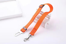 Load image into Gallery viewer, Dog Cat Car Safety Belt Adjustable Leash Vehicle Seat Belt  Magic Clip Pet Supplies Harness Safe Lever Traction Collar
