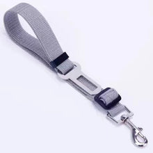 Load image into Gallery viewer, Dog Cat Car Safety Belt Adjustable Leash Vehicle Seat Belt  Magic Clip Pet Supplies Harness Safe Lever Traction Collar
