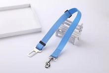 Load image into Gallery viewer, Dog Cat Car Safety Belt Adjustable Leash Vehicle Seat Belt  Magic Clip Pet Supplies Harness Safe Lever Traction Collar
