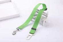 Load image into Gallery viewer, Dog Cat Car Safety Belt Adjustable Leash Vehicle Seat Belt  Magic Clip Pet Supplies Harness Safe Lever Traction Collar
