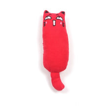 Load image into Gallery viewer, Teeth Grinding Catnip Toys Funny Interactive Plush Cat Toy Pet Kitten Chewing Vocal Toy Claws Thumb Bite Cat mint For Cats hot

