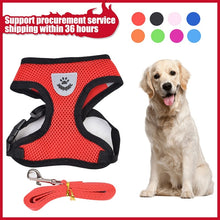 Load image into Gallery viewer, Dog Harness Cat Harness Dogs Leashs Training Soft Mesh Chest Strap Supplies Adjustable Outdoor Walking Cat Lead For Dog And Cats
