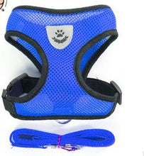 Load image into Gallery viewer, Dog Harness Cat Harness Dogs Leashs Training Soft Mesh Chest Strap Supplies Adjustable Outdoor Walking Cat Lead For Dog And Cats
