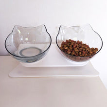 Load image into Gallery viewer, Non-Slip Double Cat Bowl Dog Bowl With Stand Pet Feeding Cat Water Bowl For Cats Food Pet Bowls For Dogs Feeder Product Supplies
