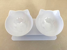 Load image into Gallery viewer, Non-Slip Double Cat Bowl Dog Bowl With Stand Pet Feeding Cat Water Bowl For Cats Food Pet Bowls For Dogs Feeder Product Supplies

