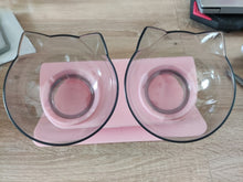 Load image into Gallery viewer, Non-Slip Double Cat Bowl Dog Bowl With Stand Pet Feeding Cat Water Bowl For Cats Food Pet Bowls For Dogs Feeder Product Supplies
