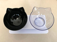 Load image into Gallery viewer, Non-Slip Double Cat Bowl Dog Bowl With Stand Pet Feeding Cat Water Bowl For Cats Food Pet Bowls For Dogs Feeder Product Supplies
