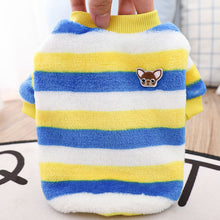 Load image into Gallery viewer, Warm Fleece Pet Clothes Cute Fruit Print Coat Small Medium Dog Cat Shirt Jacket Teddy French Bulldog Chihuahua Winter Outfit
