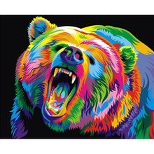 Load image into Gallery viewer, 5D DIY Diamond Painting Animals Lion Cat Tiger Cross Stitch Kit Full Drill Square Embroidery Mosaic Art Picture of Rhinestones
