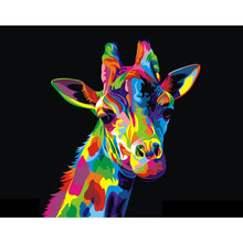 Load image into Gallery viewer, 5D DIY Diamond Painting Animals Lion Cat Tiger Cross Stitch Kit Full Drill Square Embroidery Mosaic Art Picture of Rhinestones
