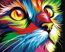 Load image into Gallery viewer, 5D DIY Diamond Painting Animals Lion Cat Tiger Cross Stitch Kit Full Drill Square Embroidery Mosaic Art Picture of Rhinestones
