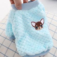 Load image into Gallery viewer, Warm Fleece Pet Clothes Cute Fruit Print Coat Small Medium Dog Cat Shirt Jacket Teddy French Bulldog Chihuahua Winter Outfit
