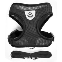 Load image into Gallery viewer, Breathable Small Dog Pet Harness and Leash Set Puppy Cat Vest Harness Collar For Chihuahua Pug Bulldog Cat arnes perro
