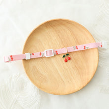 Load image into Gallery viewer, 1PCS Adjustable Fruit Cat Collar Candy Color Avocado Pendant Cute Fashion Safety Buckle Necklace Pet Dog Nylon With Bells Collar
