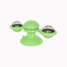 Load image into Gallery viewer, Windmill Cat Toy Interactive Pet Toys for Cats Puzzle Cat Game Toy With Whirligig Turntable for Kitten Brush Teeth Pet Supplies
