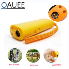 Load image into Gallery viewer, Pet Dog Repeller Anti Barking Stop Bark Training Device Trainer LED Ultrasonic 3 in 1 Anti Barking Ultrasonic Without Battery

