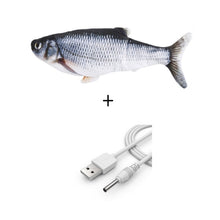 Load image into Gallery viewer, Electric Cat Toy 3D Fish USB Charging Simulation Fish Interactive Cat Toys for Cats Pet Toy cat supplies Pet Christmas Gifts
