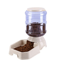 Load image into Gallery viewer, 3.8L Dog Bowl Pet food Water Dispenser for Dogs Cat Automatic Pet Feeder Plastic Dog Water Bottle Food Water Bowl for Dog Feeder
