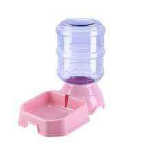 Load image into Gallery viewer, 3.8L Dog Bowl Pet food Water Dispenser for Dogs Cat Automatic Pet Feeder Plastic Dog Water Bottle Food Water Bowl for Dog Feeder

