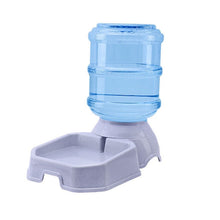 Load image into Gallery viewer, 3.8L Dog Bowl Pet food Water Dispenser for Dogs Cat Automatic Pet Feeder Plastic Dog Water Bottle Food Water Bowl for Dog Feeder
