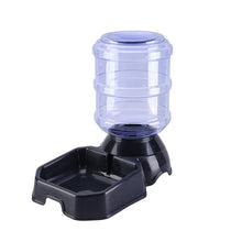 Load image into Gallery viewer, 3.8L Dog Bowl Pet food Water Dispenser for Dogs Cat Automatic Pet Feeder Plastic Dog Water Bottle Food Water Bowl for Dog Feeder
