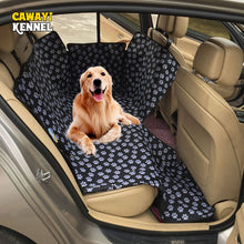 Load image into Gallery viewer, CAWAYI KENNEL Dog Carriers Waterproof Rear Back Pet Dog Car Seat Cover Mats Hammock Protector with Safety Belt Transportin Perro
