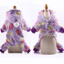 Load image into Gallery viewer, Soft Warm Pet Dog Jumpsuits Clothing for Dogs Pajamas Fleece Small Puppy Coat Pet Outfits Hoodie Clothing Cats Clothes Christmas
