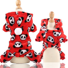 Load image into Gallery viewer, Soft Warm Pet Dog Jumpsuits Clothing for Dogs Pajamas Fleece Small Puppy Coat Pet Outfits Hoodie Clothing Cats Clothes Christmas
