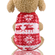 Load image into Gallery viewer, Soft Warm Pet Dog Jumpsuits Clothing for Dogs Pajamas Fleece Small Puppy Coat Pet Outfits Hoodie Clothing Cats Clothes Christmas
