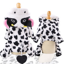 Load image into Gallery viewer, Soft Warm Pet Dog Jumpsuits Clothing for Dogs Pajamas Fleece Small Puppy Coat Pet Outfits Hoodie Clothing Cats Clothes Christmas
