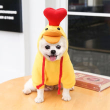 Load image into Gallery viewer, Warm Dog Winter Clothes Cute Fruit Dog Coat Hoodies Fleece Pet Dogs Costume Jacket for French Bulldog Chihuahua Ropa Para Perro

